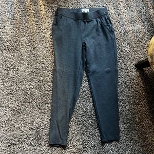 Nanette Lepore Professional Leggings dark gray slacks